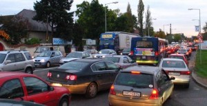 Congestion in Budapesten
